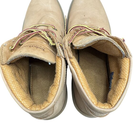 Timberland Men's Classic Waterproof Chukka Boots Wheat Nubuck 22039, Size 9.5 - Picture 8 of 10